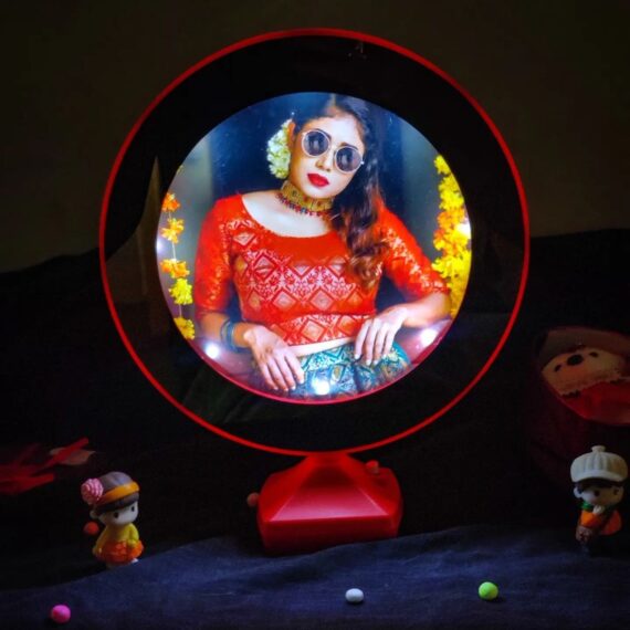 Magic Mirror LED Lamp (Red)