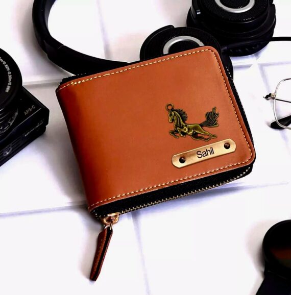 Unisex wallet with zip premium quality